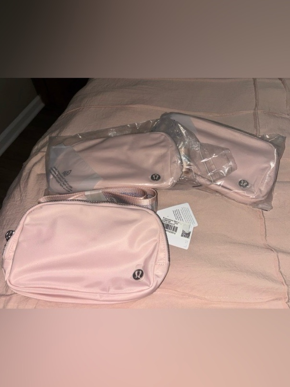 lululemon athletica Pink Mini Belt Bag Duo
